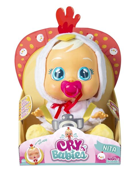 Кукла Imc Toys Cry Babies Плачущий младенец Nita 30 см