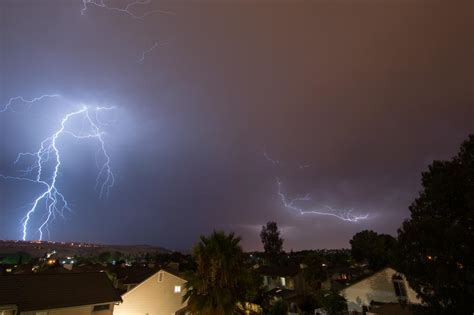 Photos Lightning Strikes Across The Bay Area
