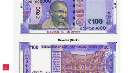 New 100 Rupee Note Rbi To Issue New Rs 100 Currency Note Shortly This