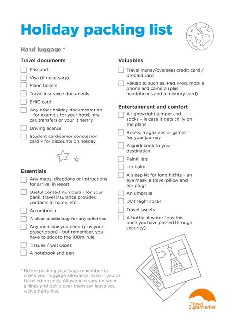 holiday packing checklist how to create a holiday packing checklist download this holiday