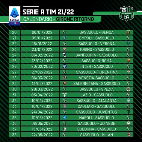 Calendario Serie A 2022 23 Meioambientesuianealves