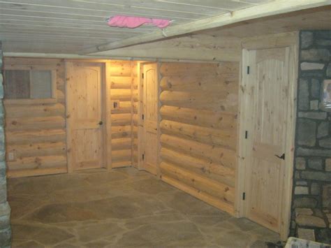 It's convenient and practical to have if you basement ideas don't stop at these few layouts. Log Cabin in the Woods Log Cabin Basement, log cabin ...