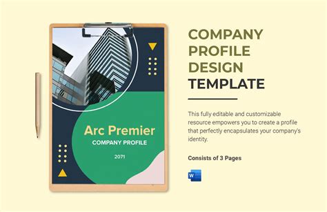 Company Profile Design Template In Word Pdf Download