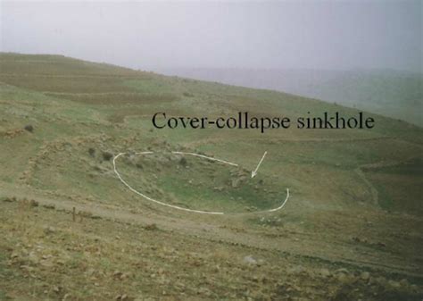A Cover Collapse Sinkhole In Right Abutment Of The Proposed Kangir Dam
