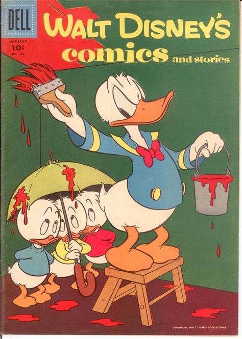 Walt Disneys Comics And Stories 196 Vg F Jan 1957 Comics Book Ebay