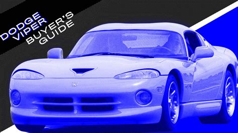 The Complete Buyers Guide To Affordable Dodge Vipers The Drive