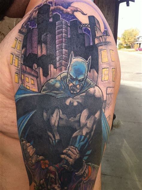 Batman And Joker Batman 3d Tattoos