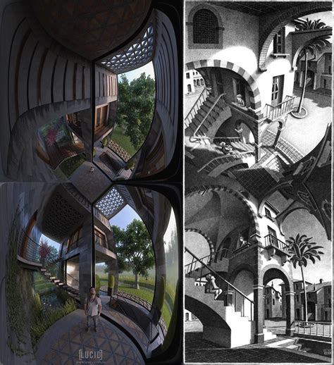 An Escherian Approach to Architectural Visualization | Visualisation