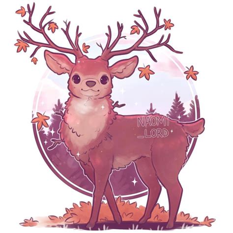 Instagramda Naomi Lord 🍂 Starting A Seasonal Deer Series 🦌