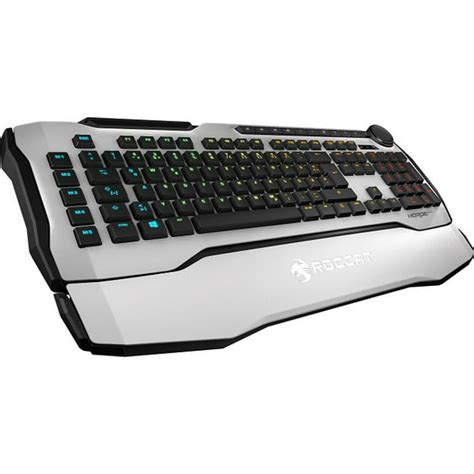 Roccat Horde Aimo Membranical Rgb Gaming Keyboard White Roc 12 351 We