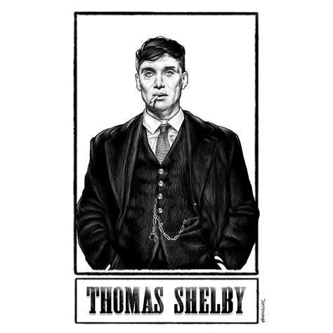 Artstation Thomas Shelby Sketch Peaky Blinders