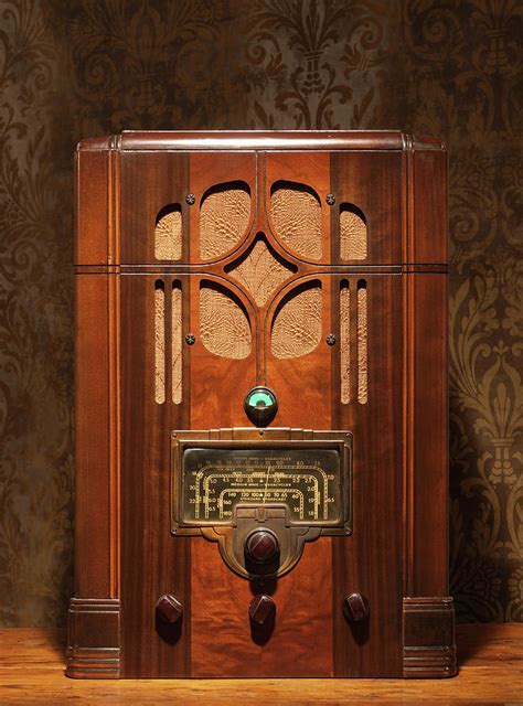 Antique Radio Photograph By Pm Images Fine Art America