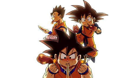 Hình Nền Hình Minh Họa Anime Hoạt Hình Son Goku Bảy Viên Ngọc Rông Thần Thoại Sơn Gohan