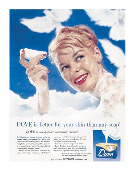 dove beauty bar 60th anniversary vintage ads stylecaster