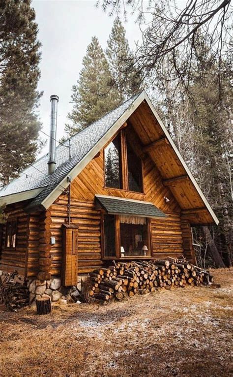Pin By Cherry Stilwell On Cabin Life Small Log Cabin Cabins In