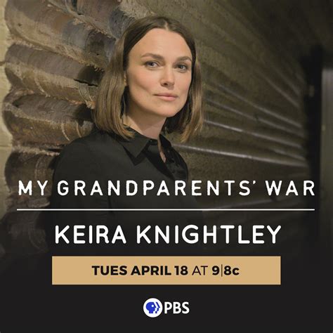 British Actress Keira Knightley Learns About Her Grandparents Lives