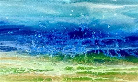 Kimberly Conrad Daily Paintings Ocean Abstract Seascape Painting