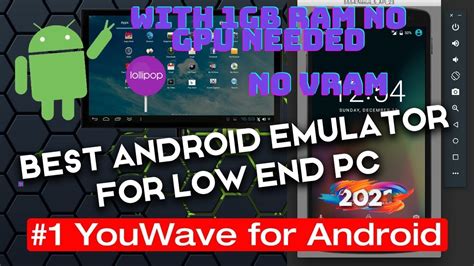 Best Android Emulator 1 Youwave For Android With Lollipop 511 For