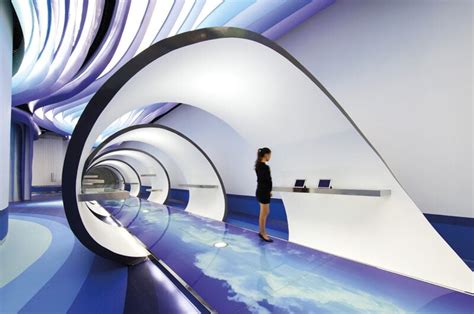 An Ultra Futuristic Office For A Chinese Tech Company Azure Magazine