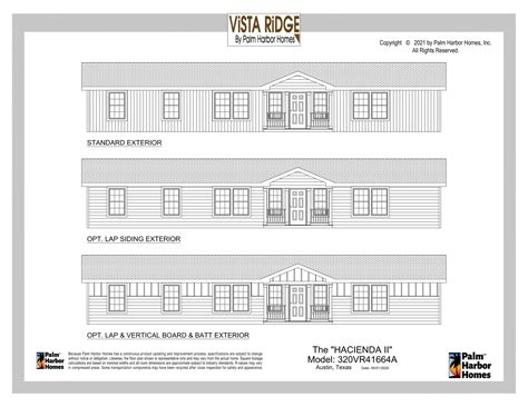 Vista Ridge The Hacienda II 320VR41664A by Palm Harbor Homes - Palm