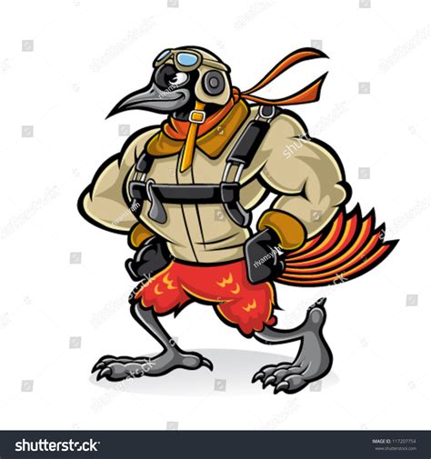 Download for free baltimore cliparts #2464889, download othes cartoon baltimore orioles mascot for free. Cartoon Oriole Bird Gallant Aviator Who Stock Vector 117207754 - Shutterstock