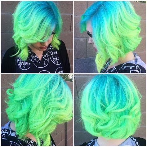 923 Best Bluegreen Hair Images On Pinterest Hair Color