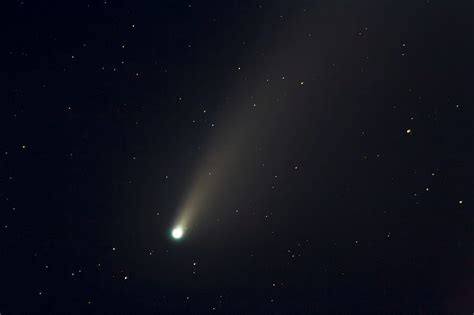 Comet In Starry Sky Hd Wallpaper Peakpx