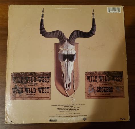 Kool Moe Dee “wild Wild West” 12″ Vinyl Record Agora Midcentury