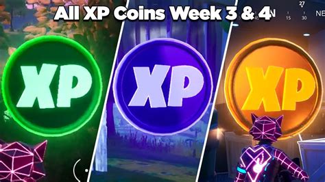 The blue coins this week are hidden within a recycling bin, cabinet, and on a beach within an old suitcase. All XP Coins Location Guide - Fortnite Week 3 & 4 (All ...