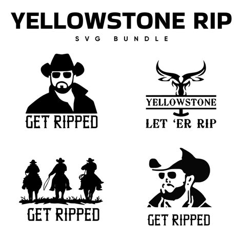 Yellowstone Rip Svg Masterbundles