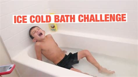 Extreme Ice Bath Challenge Team Youtube