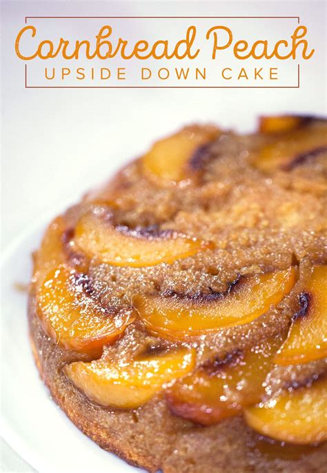 This is one of those cheap dinners you can make and still have leftovers! Cornbread Peach Upside Down Cake | Recipe | SWEETS in 2019 | Peach upside down cake, Cornbread ...