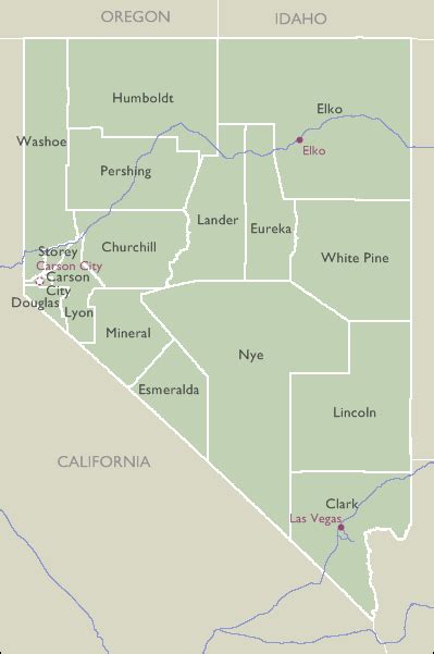 Nevada County Zip Code Wall Maps Mapsales