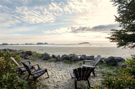 Guest parking for 3 vehicles. Tofino Beach Suite (Loft) on Chesterman Has Grill and ...