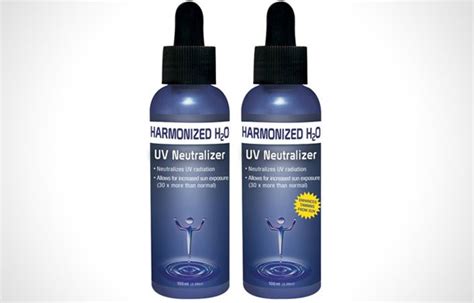 But sunscreen alone isn't enough to keep you safe in the sun. Drinkable Sunscreen 30 SPF UV-Canceling Water but Experts ...