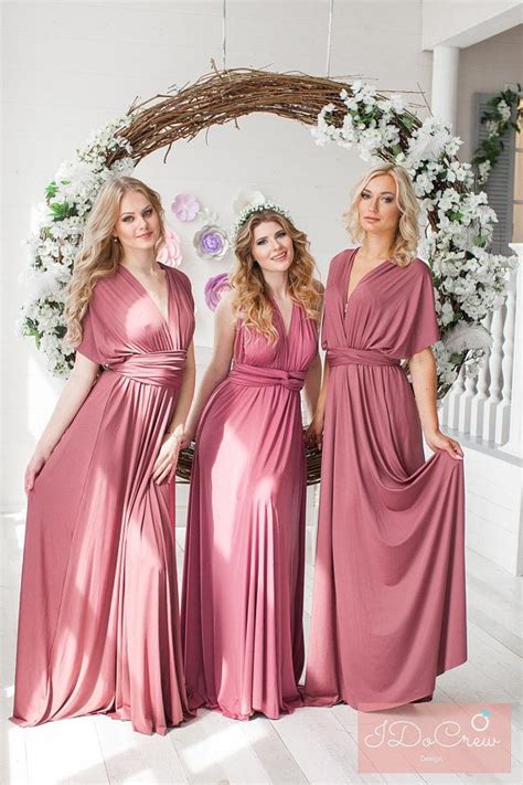 Shop our stunning new arrival bridesmaid dresses 2021 collection offered at an affordable price today! Rosewood Bridesmaid Dress Infinity Dress Floor Length Maxi ...