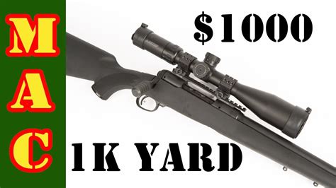 Savage Model 10 The 1000 Dollar 1000 Yard Rifle Youtube