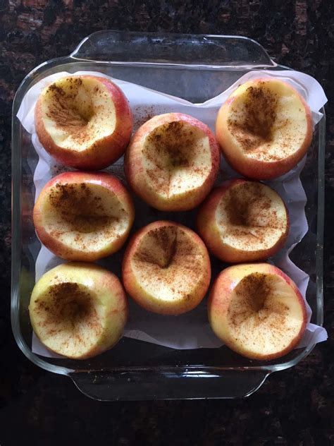 Healthy Baked Apples Stuffed With Raisins And Cinnamon No Sugar Added
