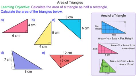 Finding The Area Of A Triangle Mr
