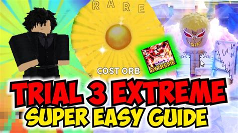 Level 30 Kiritsugu 6 Star Beating Trial 3 Extreme Cost Orb Guide All