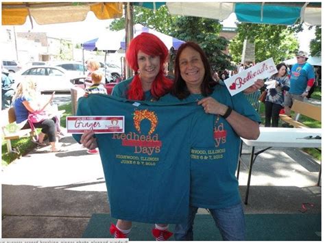 Ginger Snapshots 5 Fiery Facts To Know Before Going To Redhead Days Highland Park Il Patch