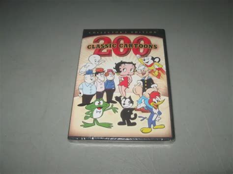 200 Classic Cartoons 4 Disc Set Collectors Edition Dvd 999 Picclick