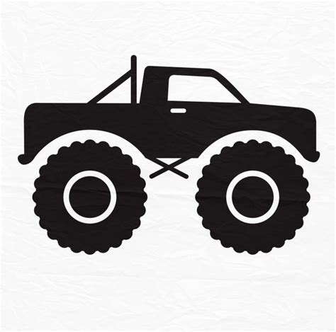Monster truck SVG | Etsy