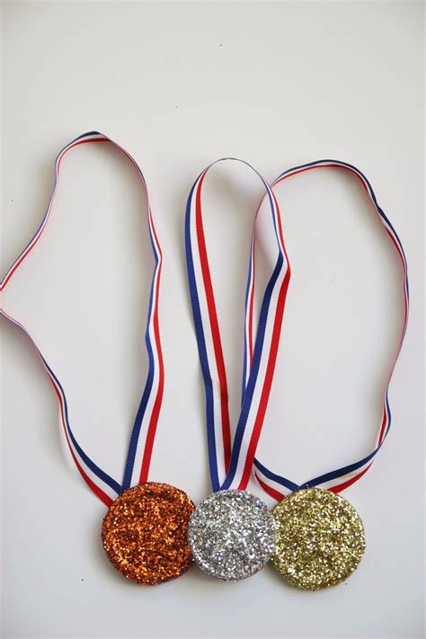 Easy Olympic Medal Craft For Kids Homemade Ginger Olympic Medal