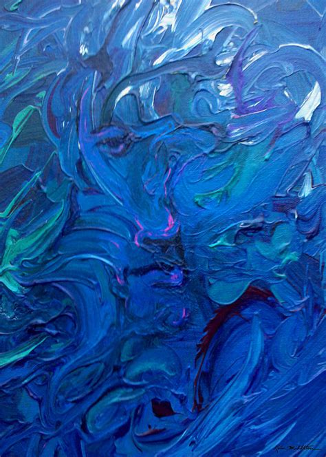 Blue Painting By Kevin Middleton Fine Art America