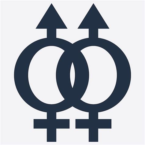 premium vector male and female gender logos