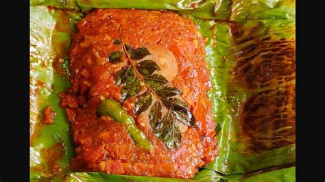 So crispy and really delicious. Banana Leaf Fish Fry / Kerala Meen Pollichathu - YouTube