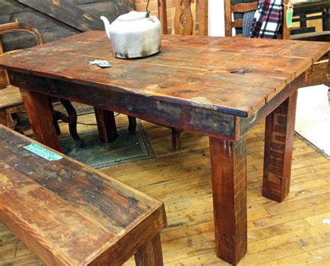 This solid wood dining table is perfect for entertaining and enjoy good times together. Full Size Harvest Tables | Forever Interiors