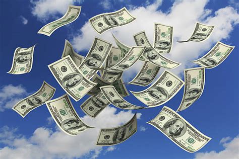 Money Falling From Sky Stock Photos Pictures And Royalty Free Images