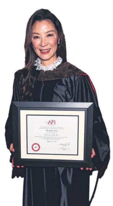 Michelle Yeoh Honoured With Doctorate By American Film Institute